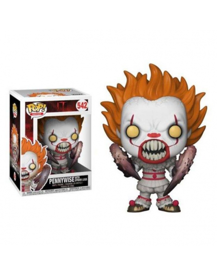 IT "Il" est revenu 2017 POP! 542 Movies Vinyl figurine Pennywise with Spider Legs 9 cm