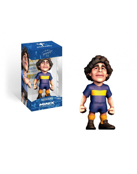 FOOTBALL - Maradona Boca Juniors - Figurine Minix 12cm