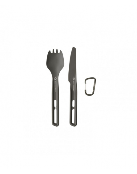 Set de 2 couverts Frontier UL Cutlery Set - [2 Piece] Spork and Knife - SEA TO SUMMIT