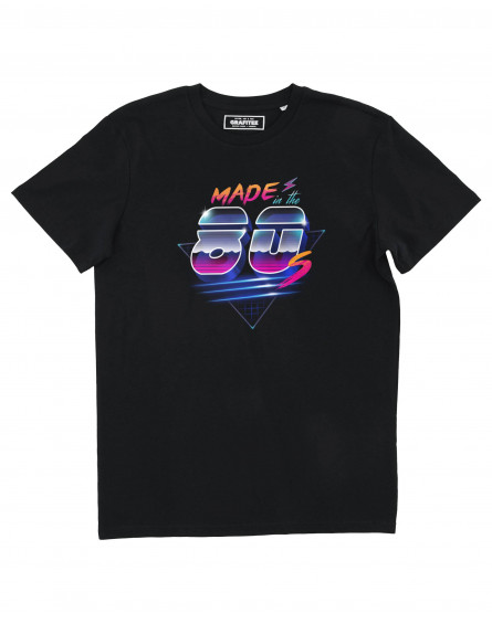 T-shirt Made in the 80's - Tee-shirt style et calligraphie Années 80 GRAFITEE