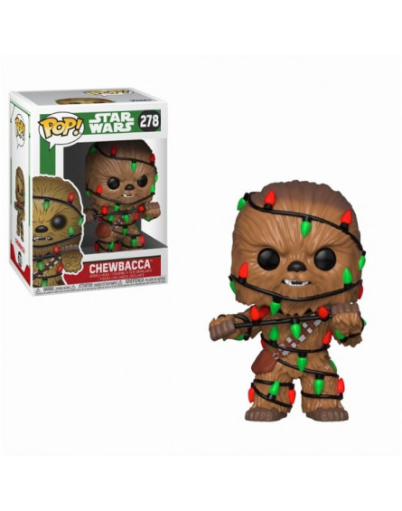 STAR WARS - CHEWBACCA - POP N° 278 - Holiday - Chewie with Lights