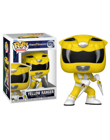 Power Rangers 30th Figurine POP! 1375 TV Vinyl Yellow Ranger 9 cm