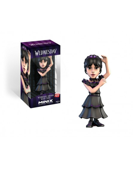 MERCREDI - Mercredi Addams en robe de bal - Figurine Minix 12cm