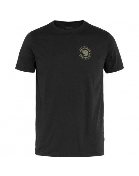 T-Shirt Homme 1960 Logo Manches Courtes 550/Black FJÄLLRÄVEN