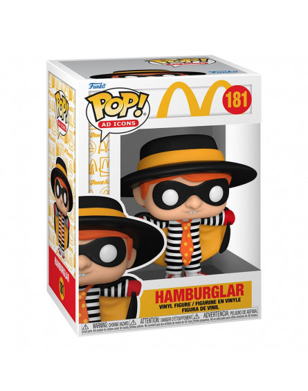 McDonalds POP! 181 Ad Icons Vinyl figurine Hamburglar 9 cm