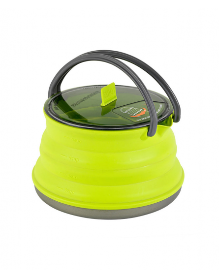 X-Kettle Theiere Pliante 1.3L Lime SEA TO SUMMIT