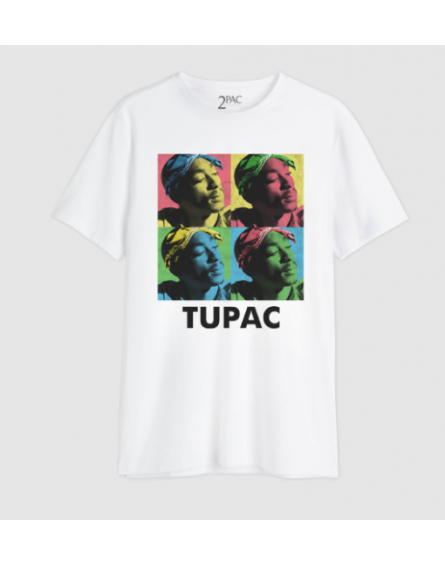 MUSIC - Tupac Frame - T-Shirt Homme