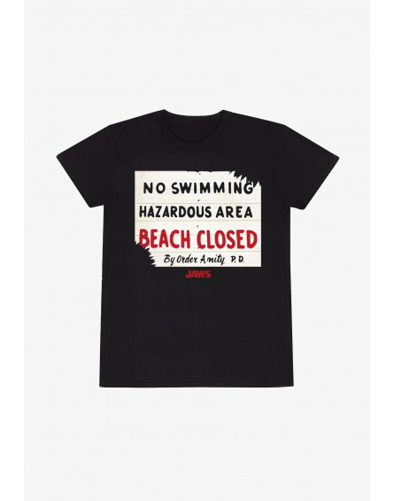 Jaws T-Shirt No Swimming