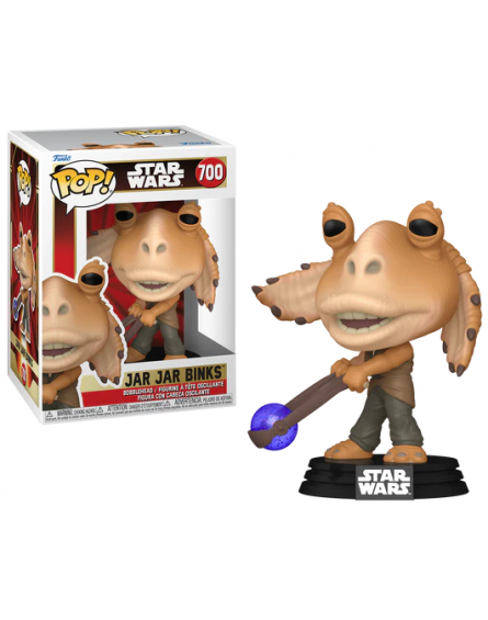 STAR WARS 1 - POP Star Wars N° 700 - Jar Jar Binks avec Boule Booma