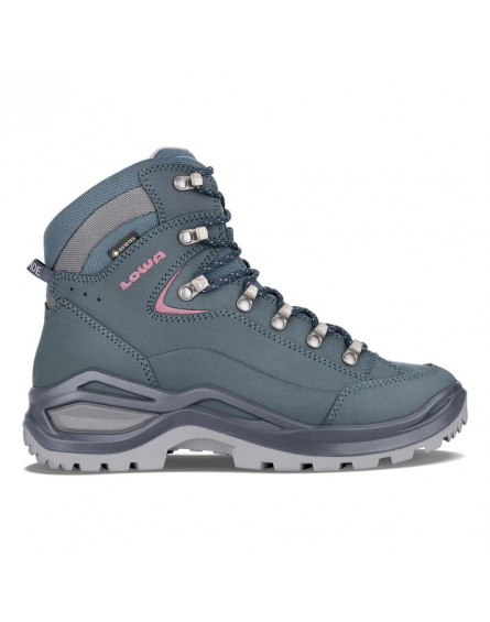 Chaussures Femme Renegade Evo GTX MID Steel blue/Old rose LOWA