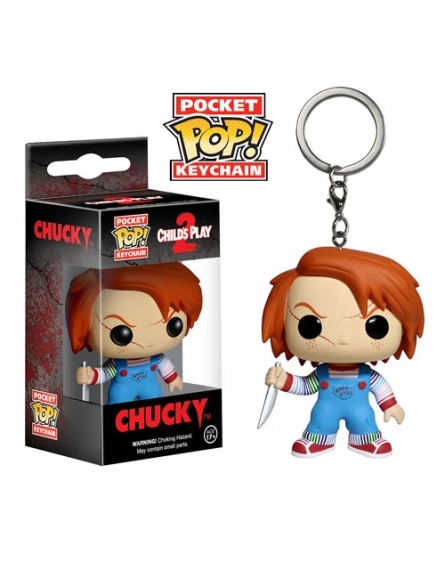 CHUCKY Pocket Pop Keychains : Horror - Chucky FUNKO