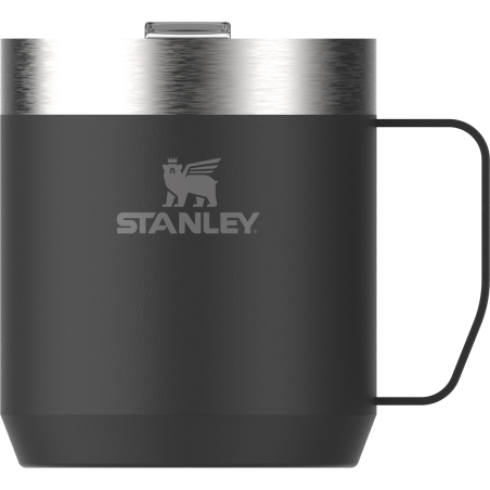 CLASSIC LEGENDARY CAMP MUG 0.35L - Matte Black Pebble STANLEY