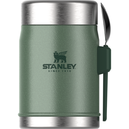 CLASSIC LEGENDARY FOOD JAR + SPORK 0.4L - Hammertone Green STANLEY