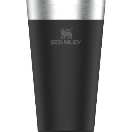 ADVENTURE STACKING BEER PINT 0.47L - Matte Black Pebble STANLEY