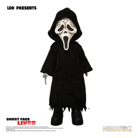 Scream Living Dead Dolls poupée Ghost Face - Zombie Edition 25 cm MEZCO