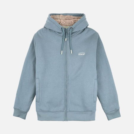 Sweat Zippé Homme SWEM Fullzip hoodie sherpa lin Freeze OXBOW