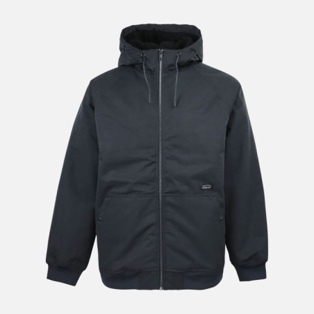 Parka Homme JOAO Canvas hooded jacket sherpa Noir OXBOW