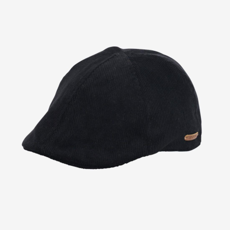 Casquette GOMERY Casquette journaliste velour Noir OXBOW