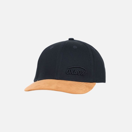 Casquette GONCALVES Suede cap Noir OXBOW