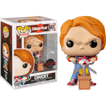 CHUCKY - POP Movies N° 841 - Chucky w/ Buddy & Ciseaux géants