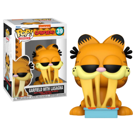 GARFIELD - POP Comics N° 39 - Garfield avec Plat de lasagne FUNKO