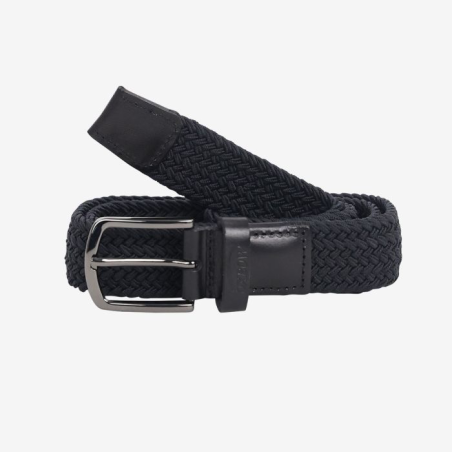 Ceinture Tressée élastique MAMBO Noir OXBOW