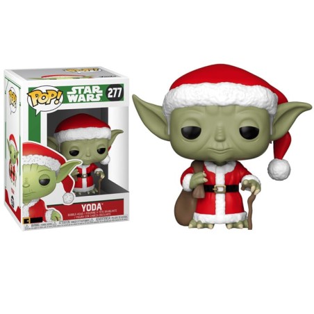 STAR WARS - POP N° 277 - Holiday - Santa Yoda