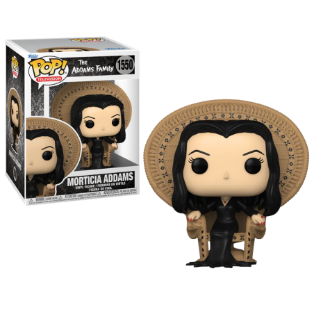 LA FAMILLE ADDAMS - POP Deluxe N° 1550 - Morticia sur Chaise FUNKO