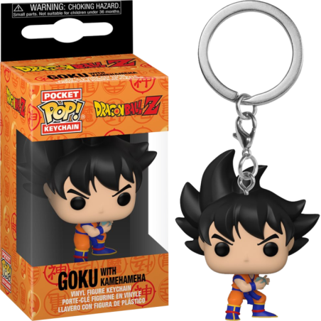 DRAGON BALL Z - Pocket Pop Keychain - Goku w/ Kamehameha