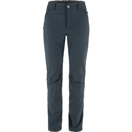 Pantalon Femme Abisko Winter Stretch Regular 555/Dark Navy FJÄLLRÄVEN