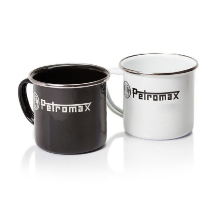 Tasse en émail Noir PETROMAX