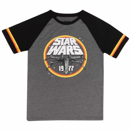 T-shirt Star Wars 1977 Circle HEROES INC