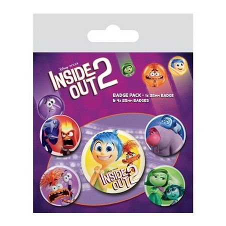 VICE-VERSA 2 - Emotional Duos - Pack 5 Badges