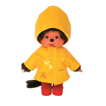 MONCHHICHI - Ciré Jaune - Peluche 20cm