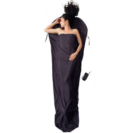 Drap de Sac Thermolite/Soie Mummy Volcano Grey COCOON