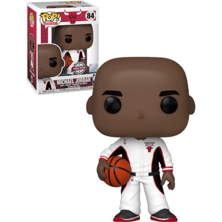 NBA - POP N° 84 - Michael Jordan Bulls White Warmup - SPECIAL EDITION FUNKO