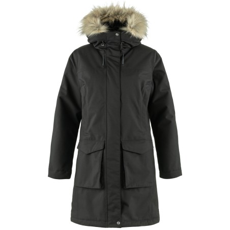 Parka Femme Nuuk Lite 550/Black FJÄLLRÄVEN