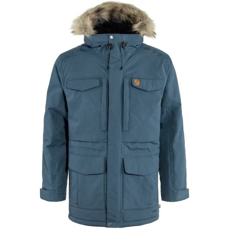 Parka Homme Nuuk 570/Mountain Blue FJÄLLRÄVEN