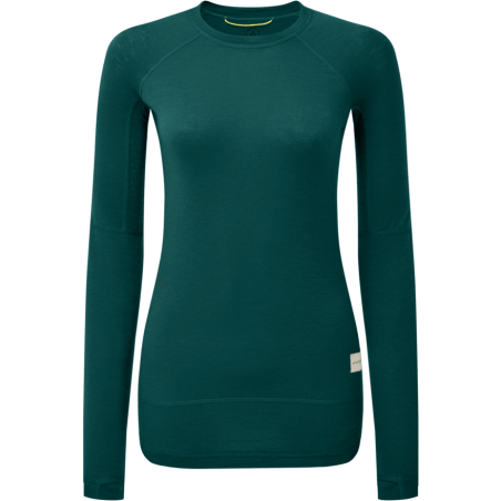 Sous-Pull Mérinos Femme Boulder 125 Crew L/S Scarab ARTILECT