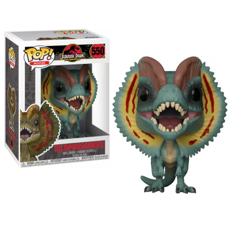 JURASSIC PARK - POP N° 550 - Dilophosaurus FUNKO