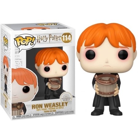 HARRY POTTER - POP N° 114 - Ron Pucking Slug w/ Bucket