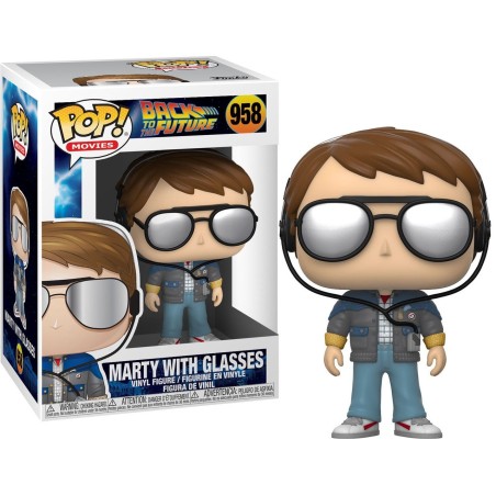 BACK TO THE FUTURE - POP N° 958 - Marty w/Glasses