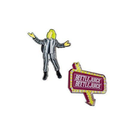 Beetlejuice pack 2 pin's Beetlejuice