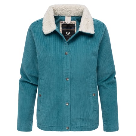 Veste Femme Walinea Corduroy Ocean Green RAGWEAR