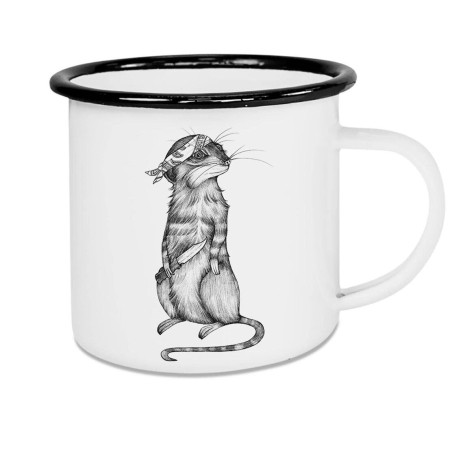 Mug émaillé - Toni Knife (Suricate) - 300ml LIGARTI