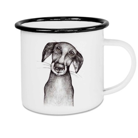 Mug émaillé - Jürgen (chien) - 300ml LIGARTI