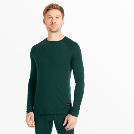 Sous-Pull Mérinos Homme Boulder 125 Crew L/S Scarab ARTILECT