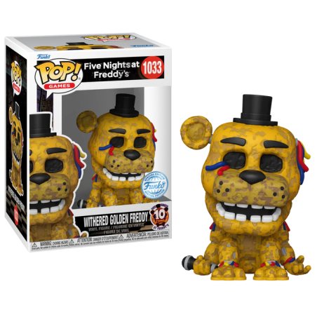 FIVE NIGHTS AT FREDDY'S - POP Gaming N° 1033 - Withered Golden Freedy