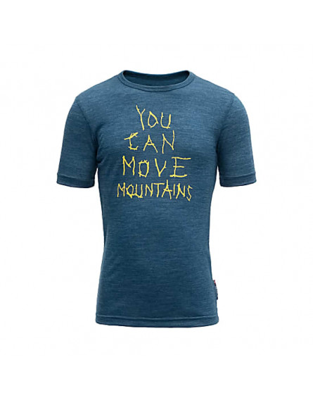 T-Shirt Mérinos Enfant Moving Mountain Subsea DEVOLD