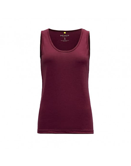 Débardeur Mérinos Eika Woman Singlet Beetroot DEVOLD